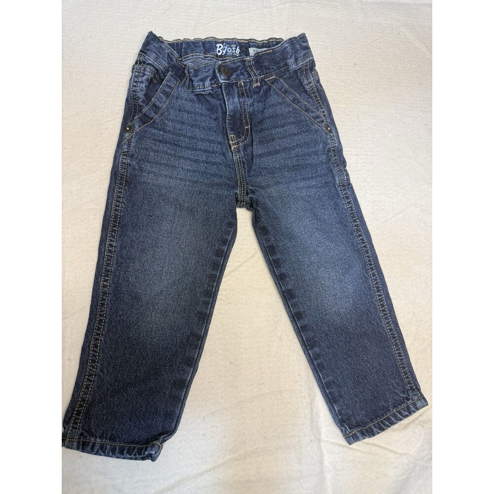 B'gosh Jeans Toddler Workwear Straight 24 Months Faux Hammer Pocket